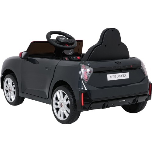 Электромобиль Mini Cooper, чёрный