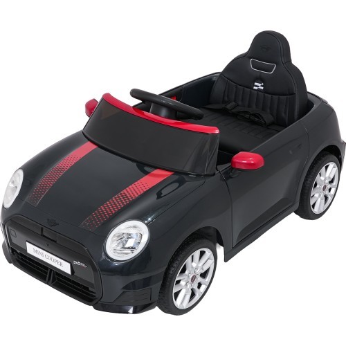Электромобиль Mini Cooper, чёрный