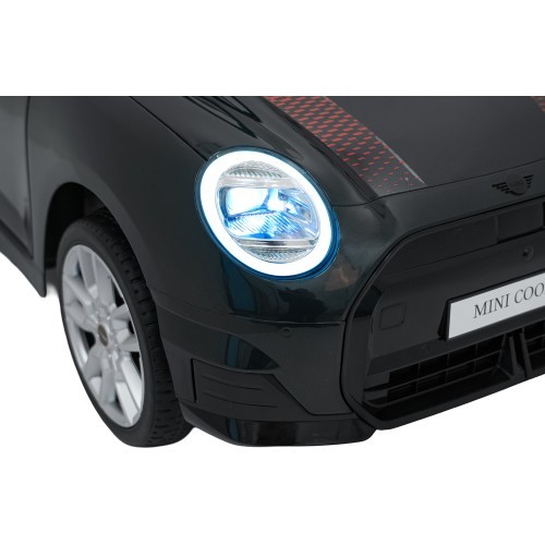 Электромобиль Mini Cooper, чёрный
