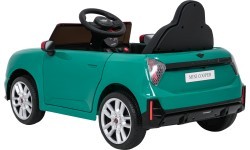 Электромобиль Mini Cooper, зелёный