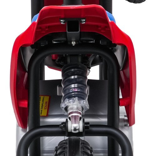 Elektrinis motociklas Honda CRF450R, raudonas