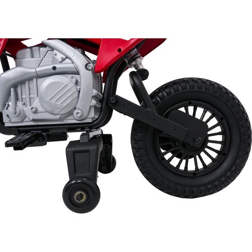 Elektrinis motociklas Honda CRF450R, raudonas