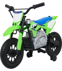 Электрический мотоцикл Honda CFR450R, зелёный