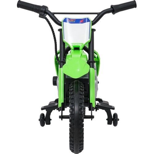 Электрический мотоцикл Honda CFR450R, зелёный