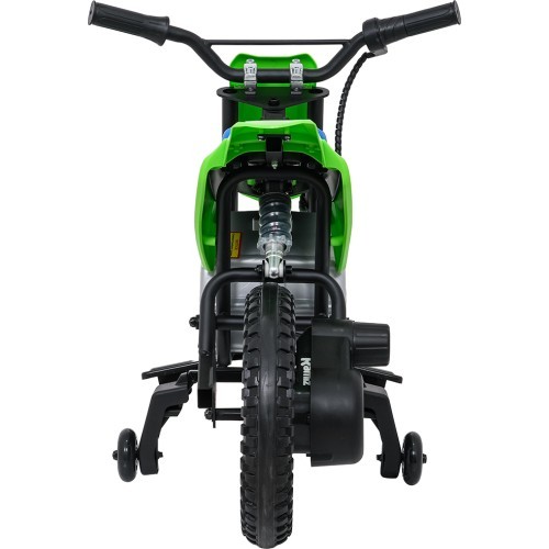 Elektrinis motociklas Honda CFR450R, žalias