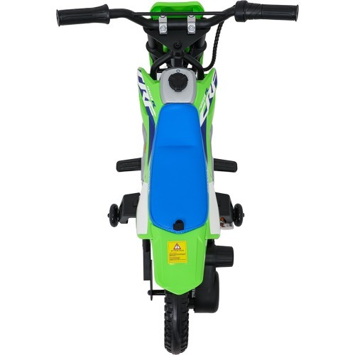 Elektrinis motociklas Honda CFR450R, žalias