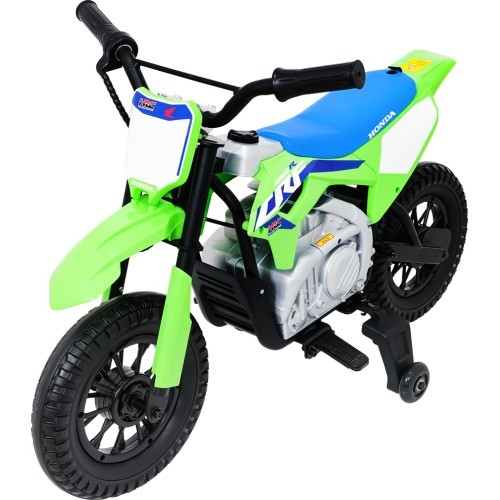 Электрический мотоцикл Honda CFR450R, зелёный