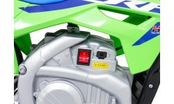 Elektrinis motociklas Honda CFR450R, žalias