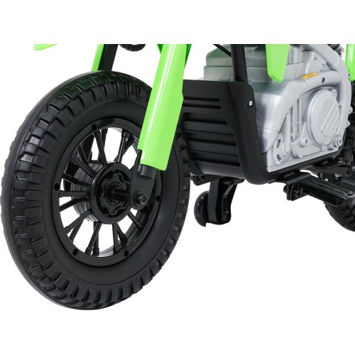 Электрический мотоцикл Honda CFR450R, зелёный