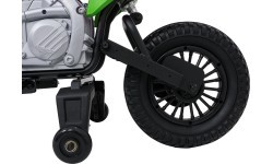 Электрический мотоцикл Honda CFR450R, зелёный