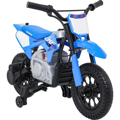 Elektrinis motociklas Honda CFR450R, mėlynas