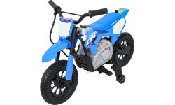 Elektrinis motociklas Honda CFR450R, mėlynas