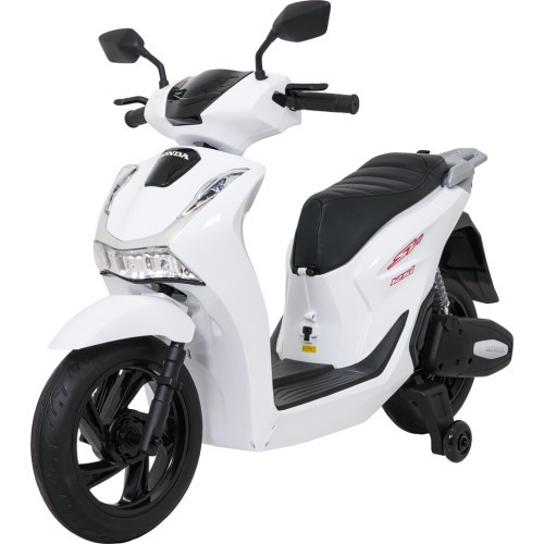 Elektrinis motoroleris vaikams Honda SH125I, baltas