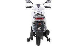 Elektrinis motoroleris vaikams Honda SH125I, baltas