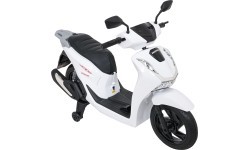 Elektrinis motoroleris vaikams Honda SH125I, baltas