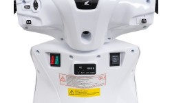 Elektrinis motoroleris vaikams Honda SH125I, baltas