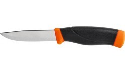 Peilis Morakniv Companion F Heavy Duty, anglinis plienas, oranžinis
