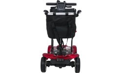 Красный четырёхколёсный электрический скутер EasyGo для пожилых