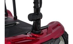 EasyGo Red Four-Wheel Electric Scooter for Seniors