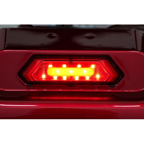 EasyGo raudona keturračio elektrinė paspirtukė senjorams
