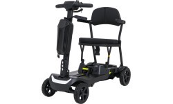 SeniorStar Black Four-Wheel Electric Scooter for Seniors