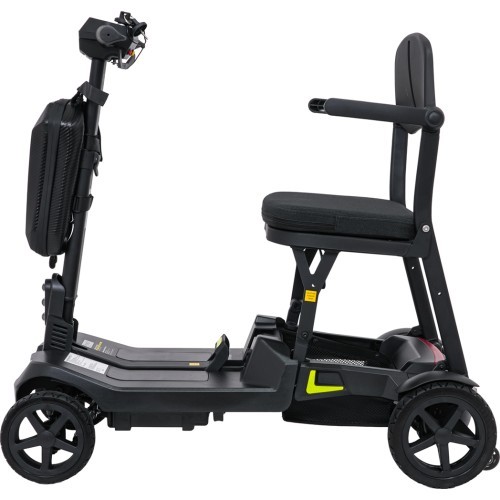 SeniorStar Black Four-Wheel Electric Scooter for Seniors