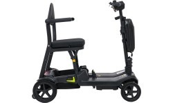 SeniorStar Black Four-Wheel Electric Scooter for Seniors