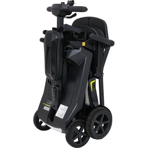 SeniorStar Black Four-Wheel Electric Scooter for Seniors