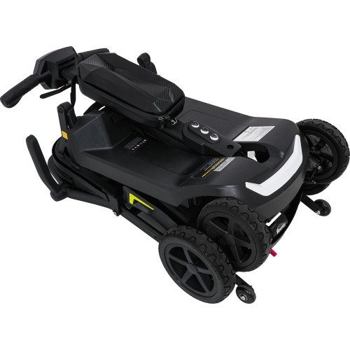 SeniorStar Black Four-Wheel Electric Scooter for Seniors