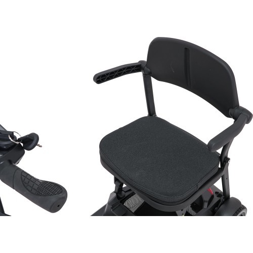 SeniorStar Black Four-Wheel Electric Scooter for Seniors