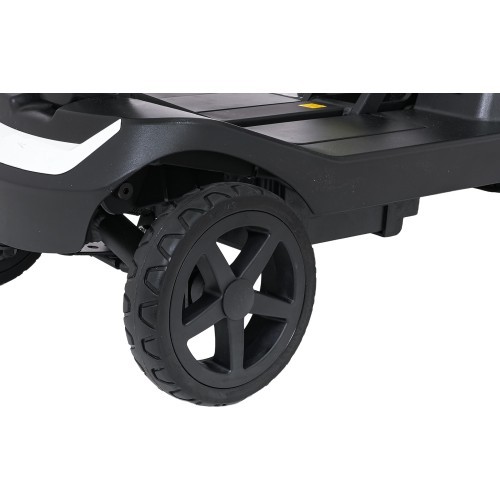 SeniorStar Black Four-Wheel Electric Scooter for Seniors