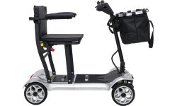 Четырёхколёсный электрический скутер для пожилых EasyGo серый