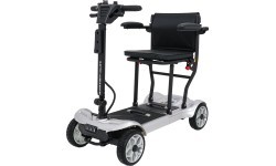EasyGo Gray Four-Wheel Electric Scooter for Seniors