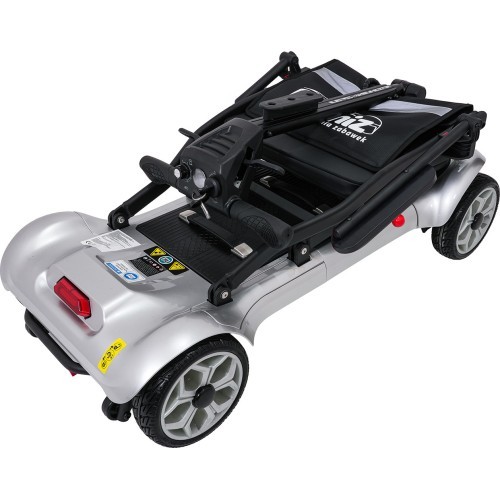 EasyGo Gray Four-Wheel Electric Scooter for Seniors