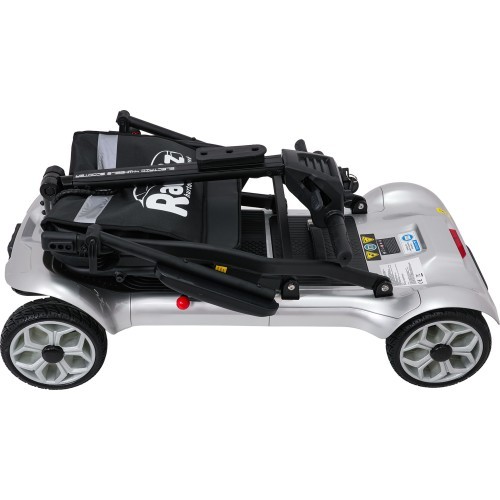 EasyGo Gray Four-Wheel Electric Scooter for Seniors
