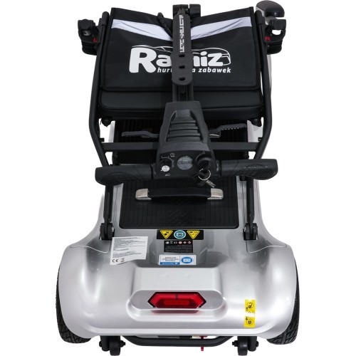 EasyGo Gray Four-Wheel Electric Scooter for Seniors