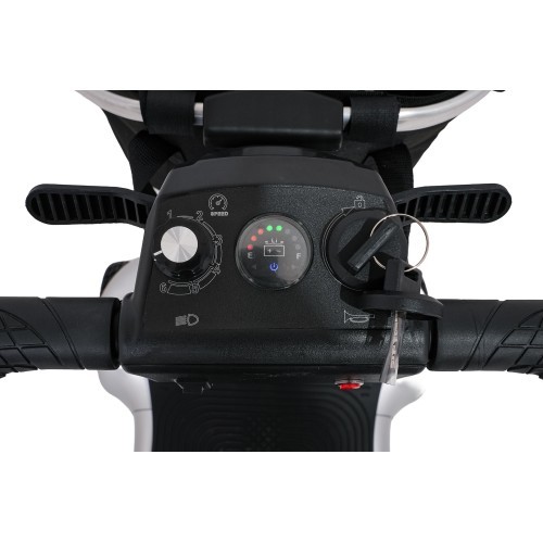 EasyGo Gray Four-Wheel Electric Scooter for Seniors