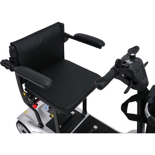 EasyGo Gray Four-Wheel Electric Scooter for Seniors