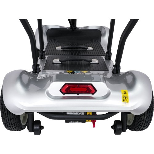 EasyGo Gray Four-Wheel Electric Scooter for Seniors