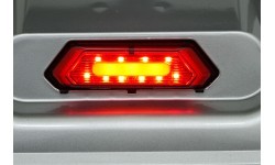 Keturratė elektrinė paspirtukė senjorams EasyGo pilka
