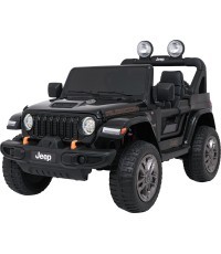 Elektromobilis Jeep Wrangler Rubicon LIFT, juodas