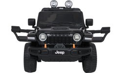 Elektromobilis Jeep Wrangler Rubicon LIFT, juodas
