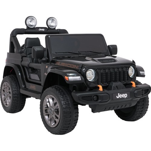 Elektromobilis Jeep Wrangler Rubicon LIFT, juodas