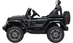 Электромобиль Jeep Wrangler Rubicon LIFT, черный