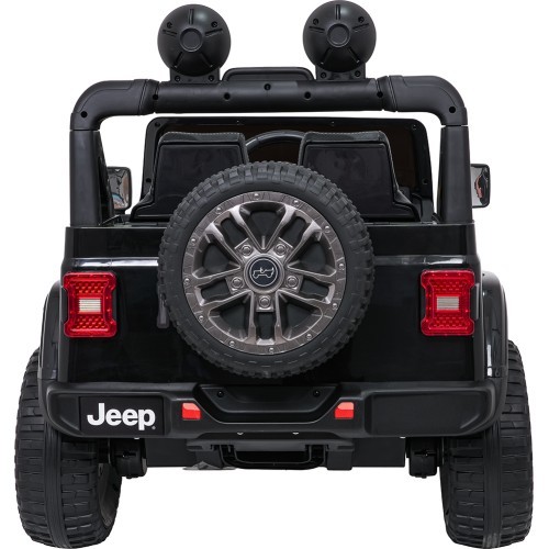 Elektromobilis Jeep Wrangler Rubicon LIFT, juodas