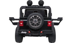 Электромобиль Jeep Wrangler Rubicon LIFT, черный