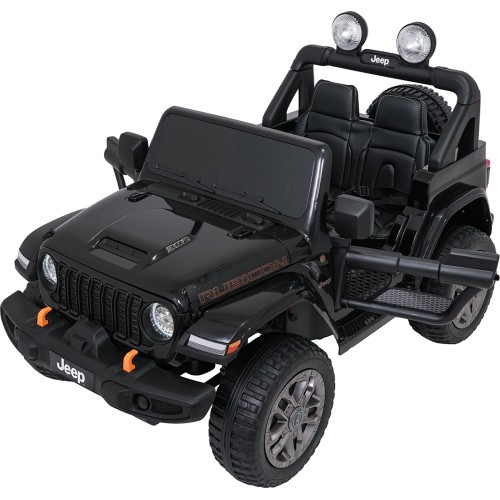 Elektromobilis Jeep Wrangler Rubicon LIFT, juodas