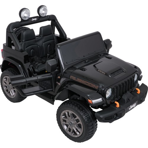 Elektromobilis Jeep Wrangler Rubicon LIFT, juodas