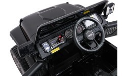 Elektromobilis Jeep Wrangler Rubicon LIFT, juodas