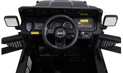 Elektromobilis Jeep Wrangler Rubicon LIFT, juodas